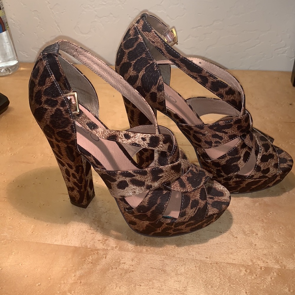 Leopard Aldo Heels